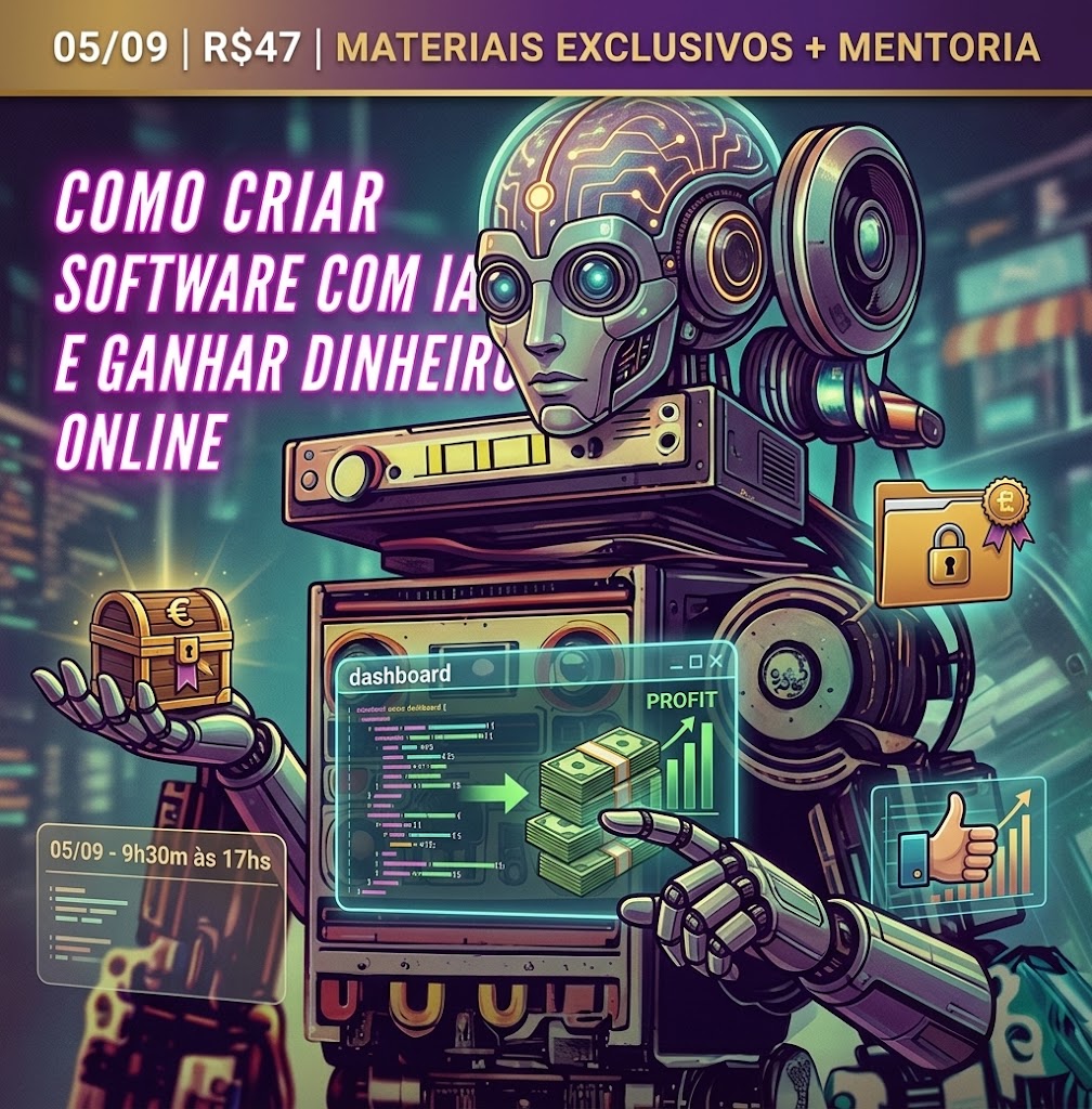 Como Criar Software Com IA e Ganhar Dinheiro Online